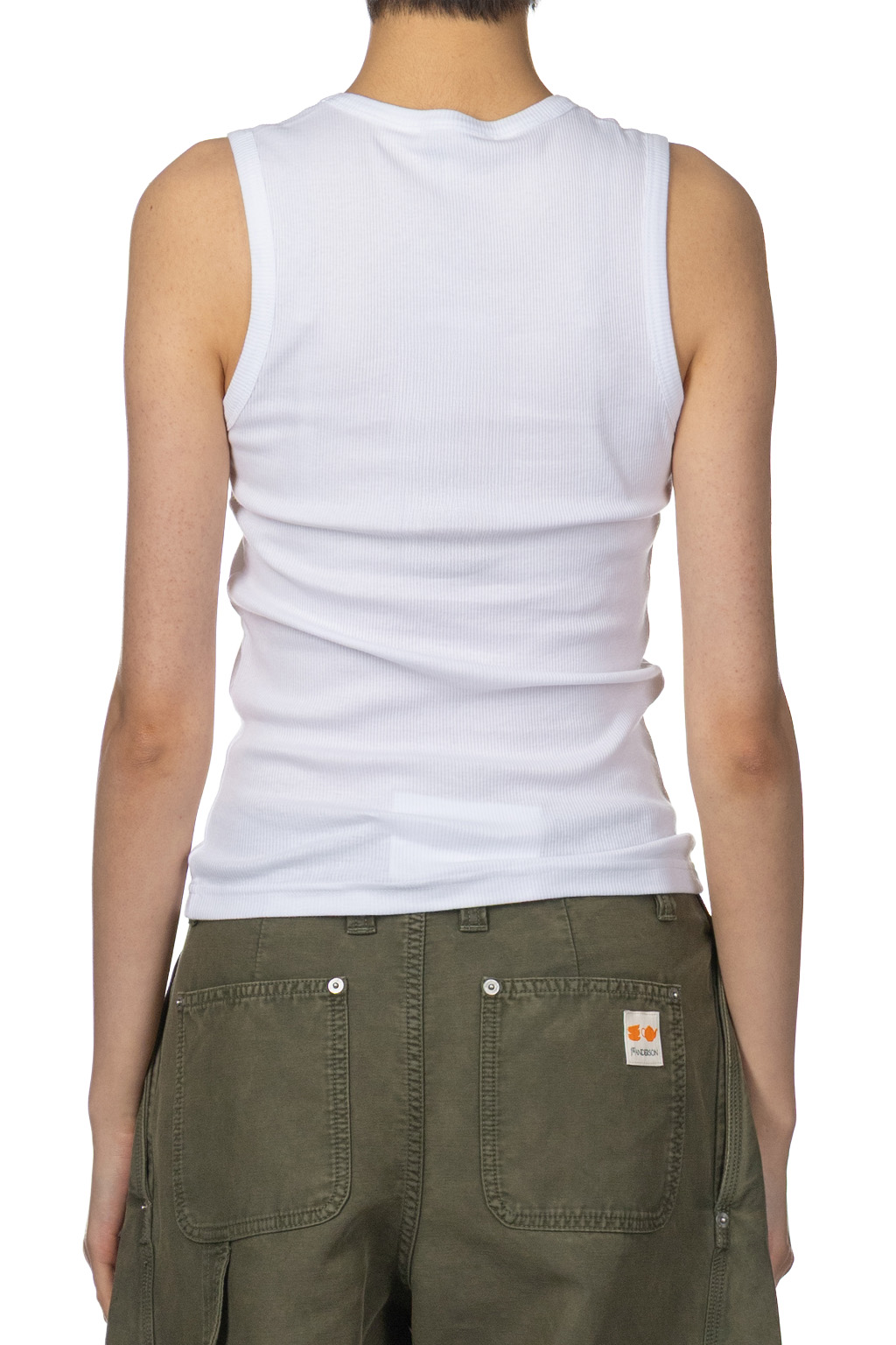 JW Anderson - Anchor Embroidery Vest - White